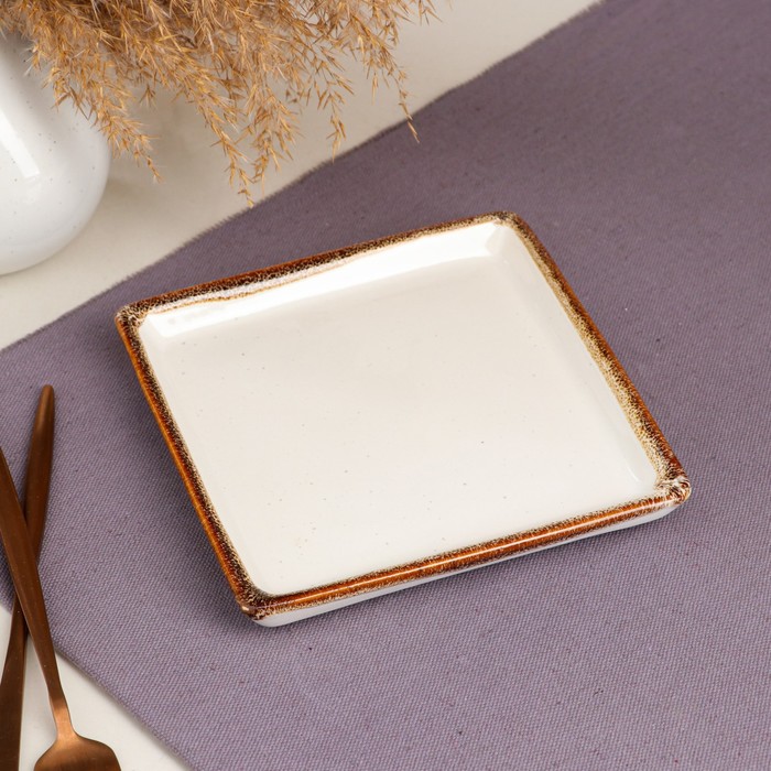 

Тарелка Теппан, с бортом, кантри, 17 см