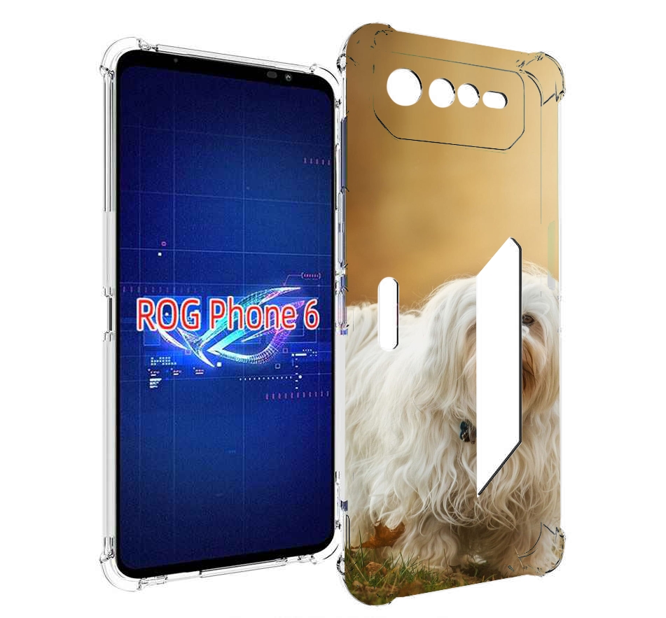 Чехол MyPads гаванскии? бишон для Asus ROG Phone 6