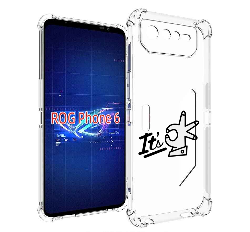 

Чехол MyPads все-ок для Asus ROG Phone 6, Прозрачный, Tocco