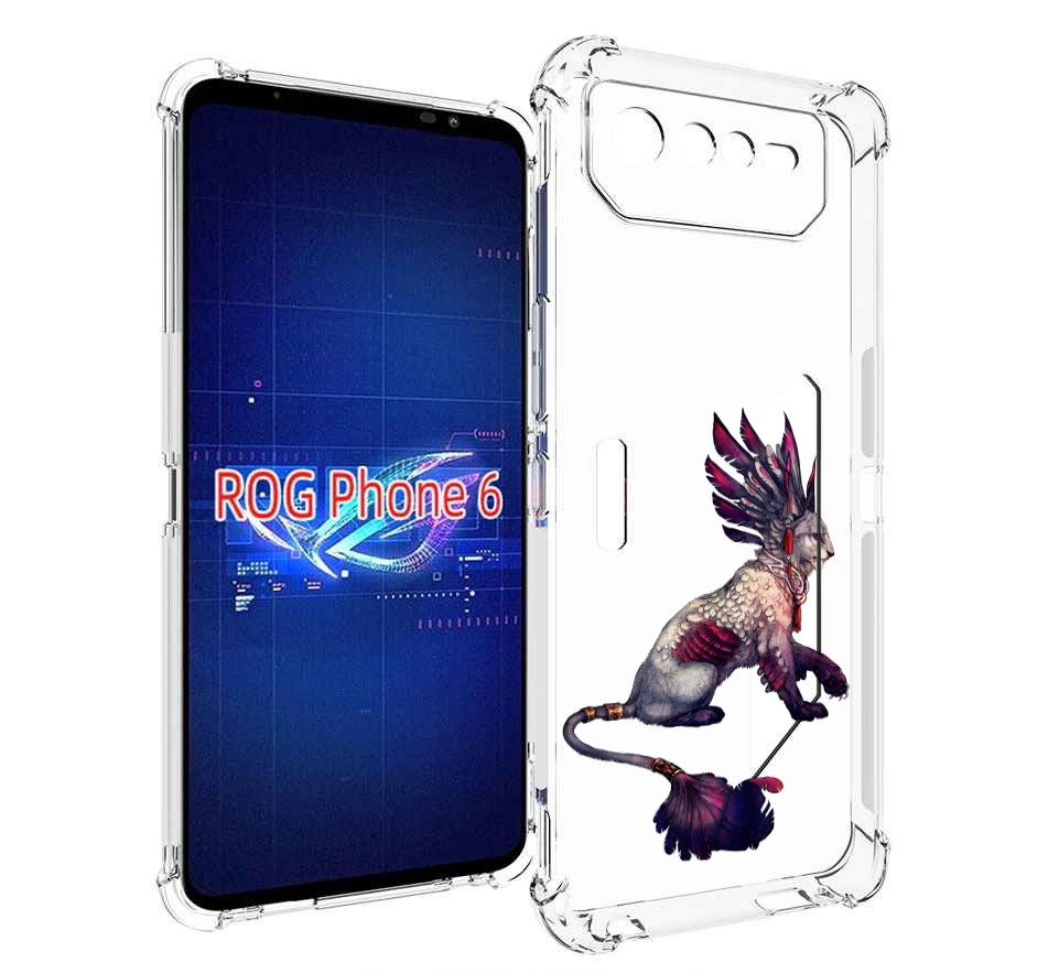 

Чехол MyPads волшебная-пума для Asus ROG Phone 6, Прозрачный, Tocco