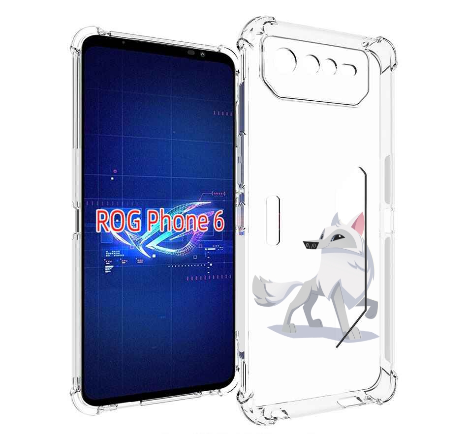 

Чехол MyPads волчок-серый для Asus ROG Phone 6, Прозрачный, Tocco