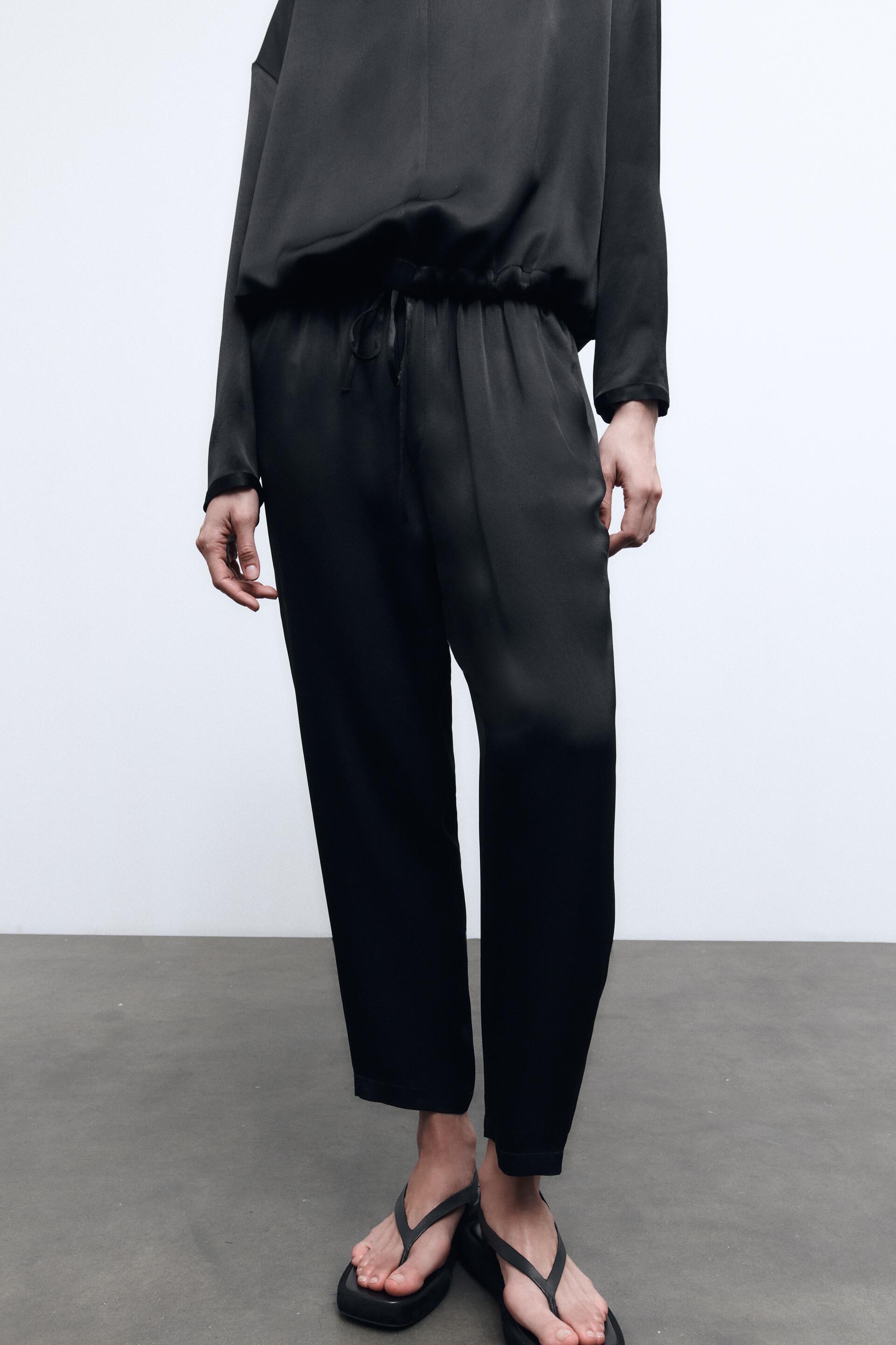 

Брюки женские ZARA 02589934 черные M (доставка из-за рубежа), 02589934