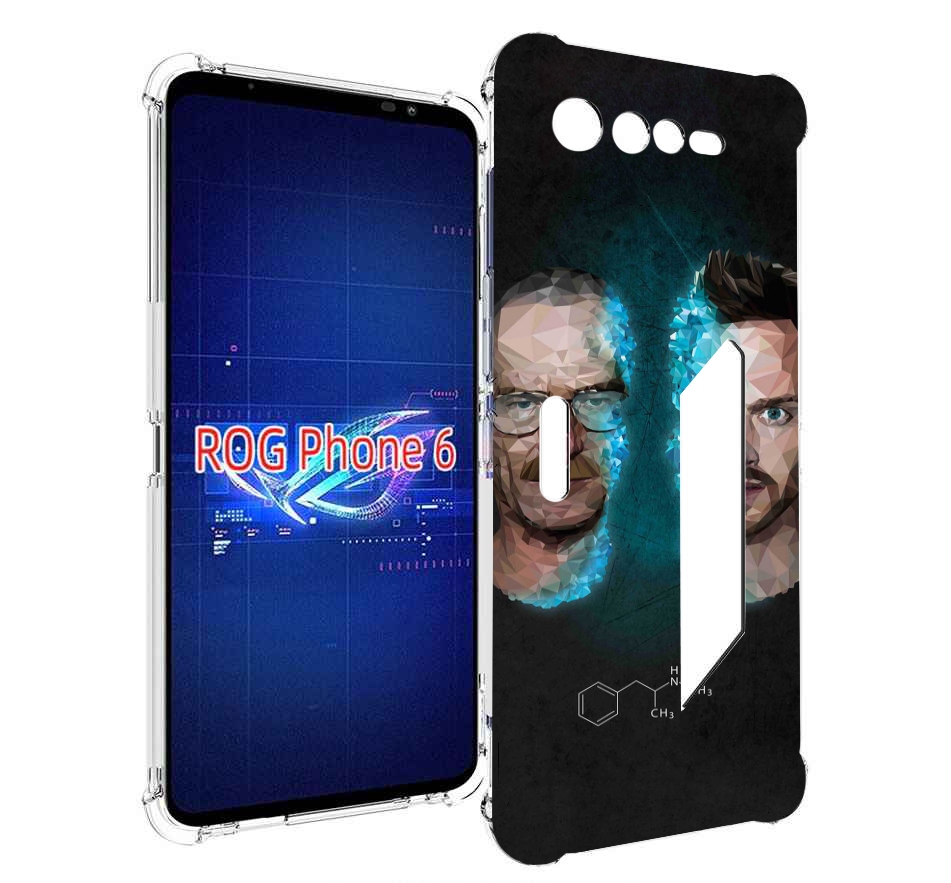 

Чехол MyPads во-все-тяжкие для Asus ROG Phone 6, Прозрачный, Tocco