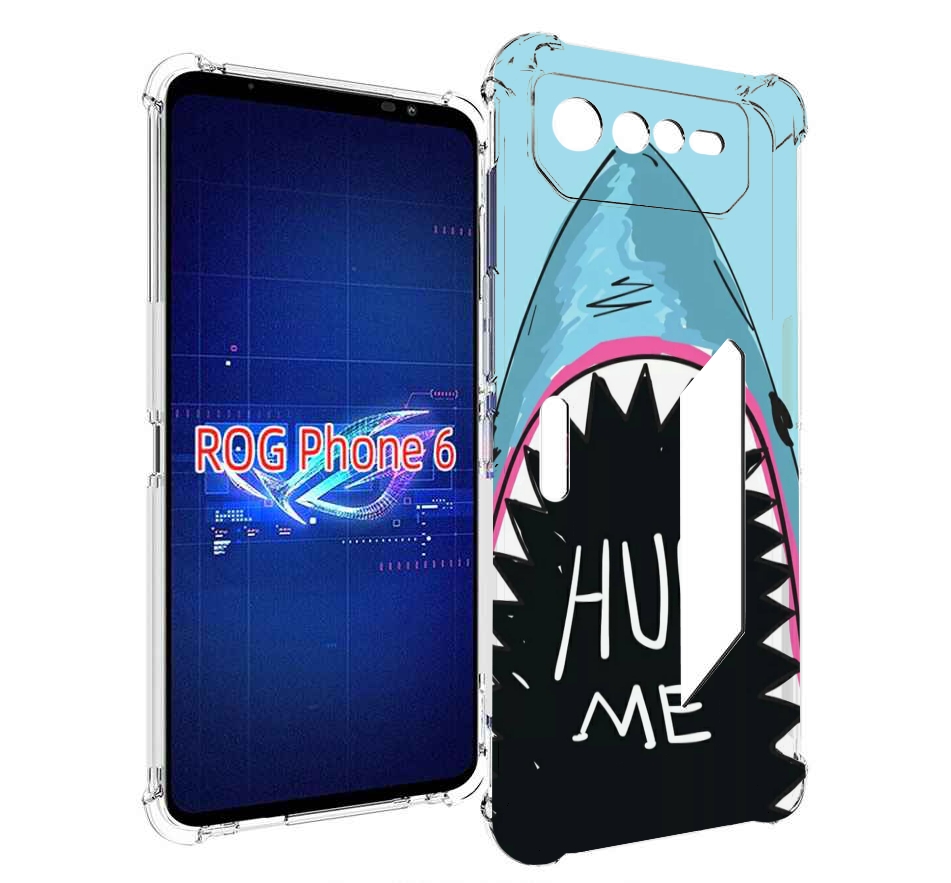 

Чехол MyPads внутри меня для Asus ROG Phone 6, Прозрачный, Tocco