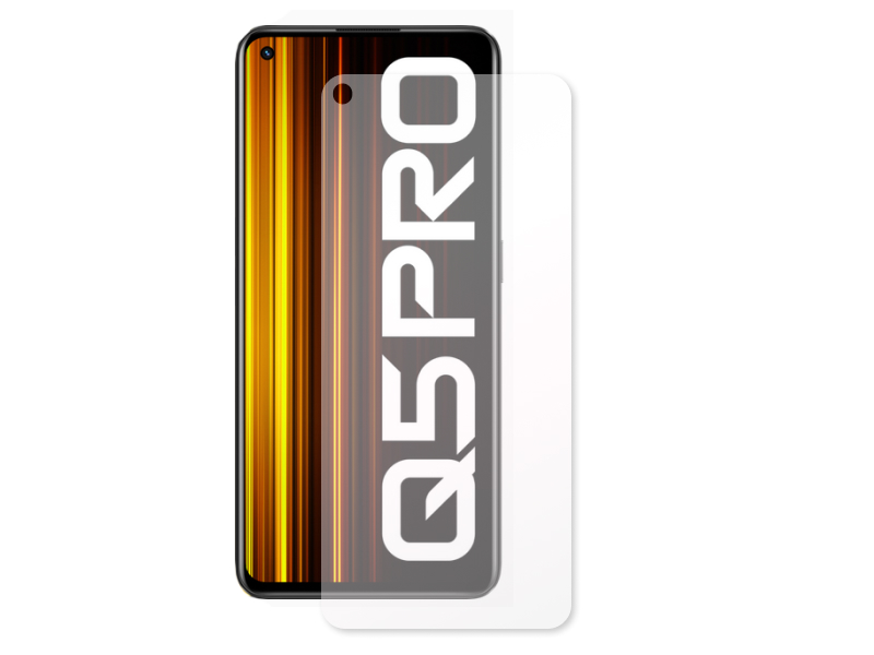 

Гибридное защитное стекло Krutoff для Realme Q5 Pro 217784, Realme Q5 Pro