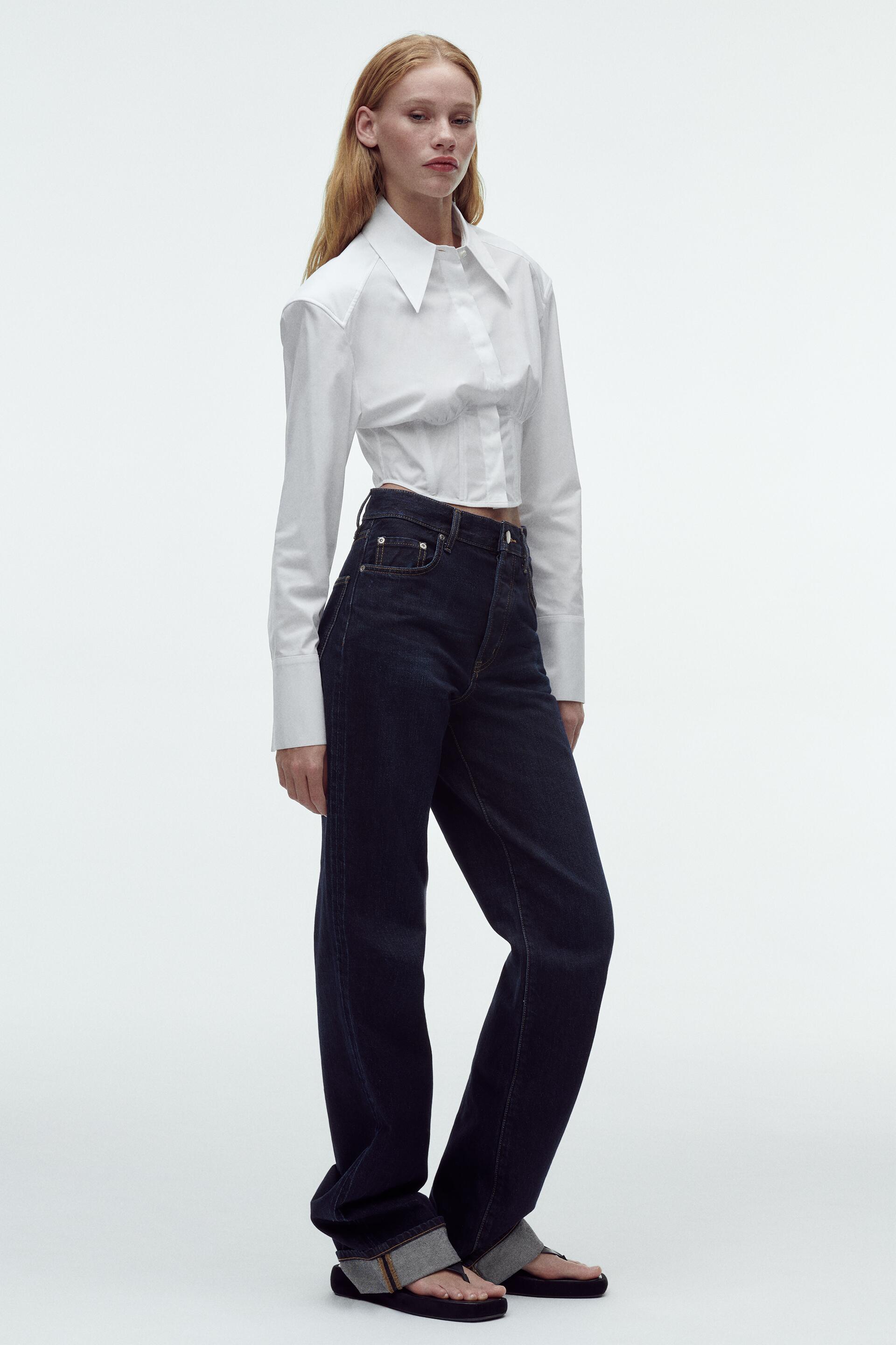 

Рубашка женская ZARA 02584686 розовая XL (доставка из-за рубежа), Розовый, 02584686