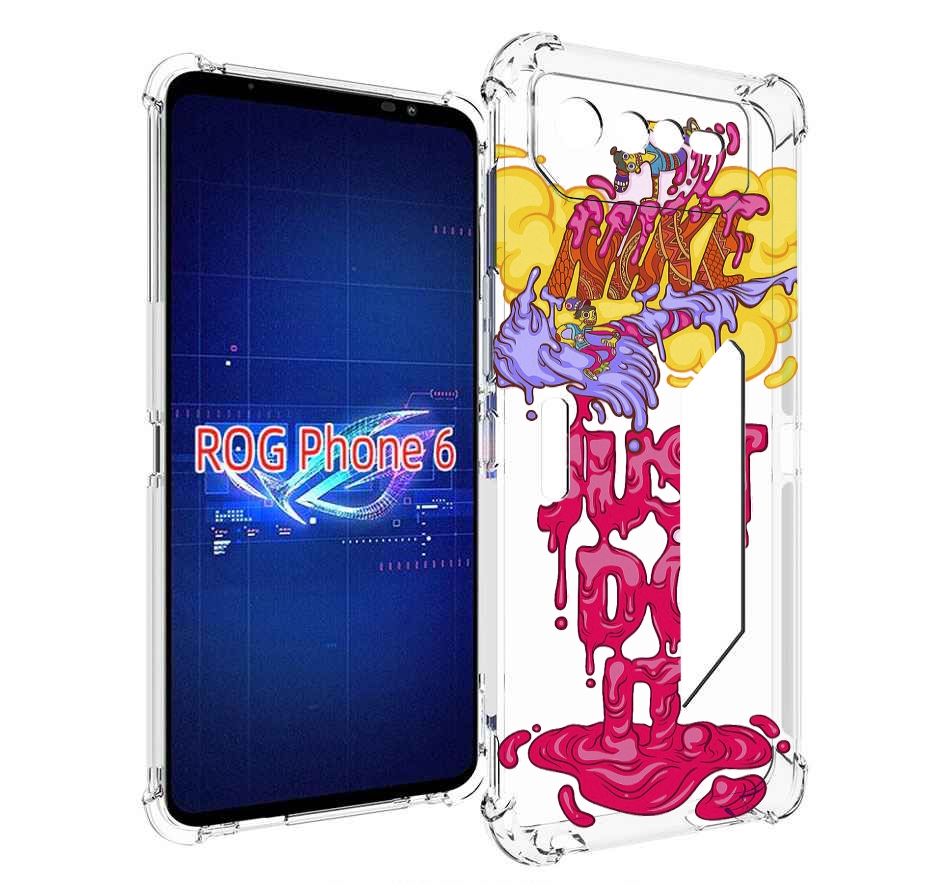 

Чехол MyPads вкусный найк для Asus ROG Phone 6, Прозрачный, Tocco