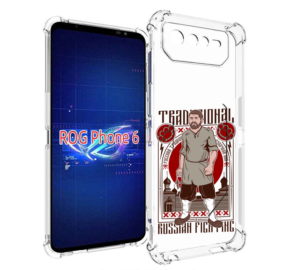 

Чехол MyPads Традициональный мужчина для Asus ROG Phone 6, Прозрачный, Tocco