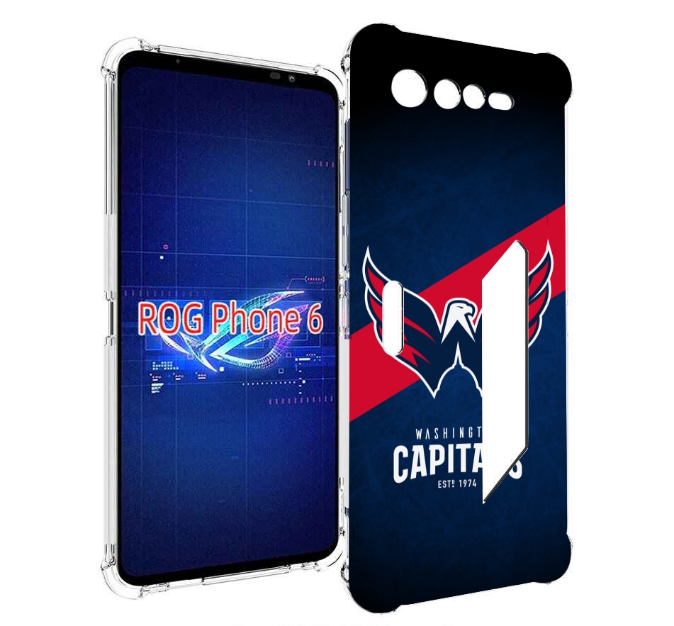 

Чехол MyPads вашингтон кепиталс для Asus ROG Phone 6, Прозрачный, Tocco