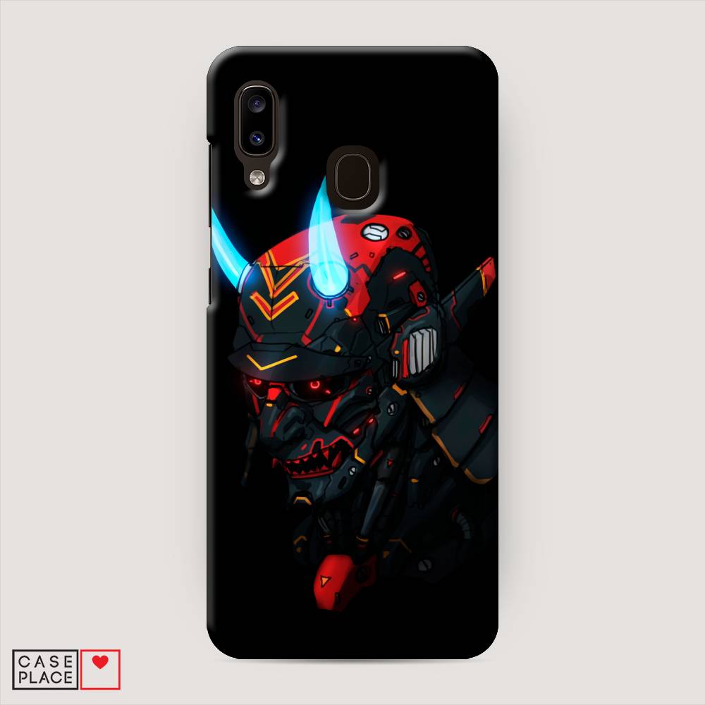 

Пластиковый чехол "Неоновый самурай" на Samsung Galaxy A30, 27520-5