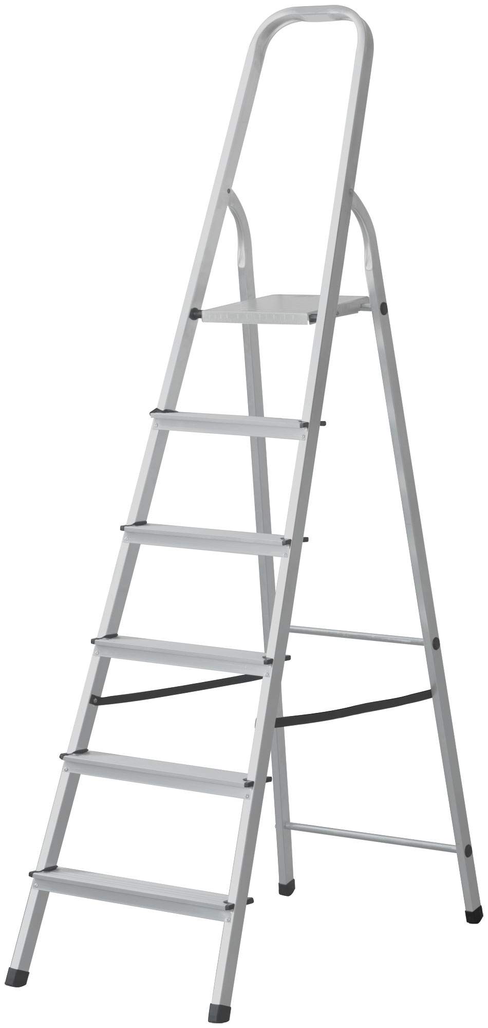 FIT Лестница-стремянка алюминиевая, 6 ступеней, вес 4,6 кг