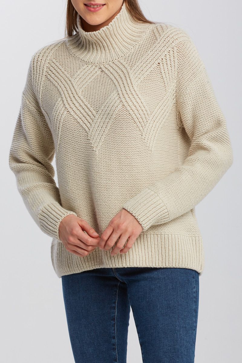 

Свитер женский GANT 4803098 бежевый XL, 4803098