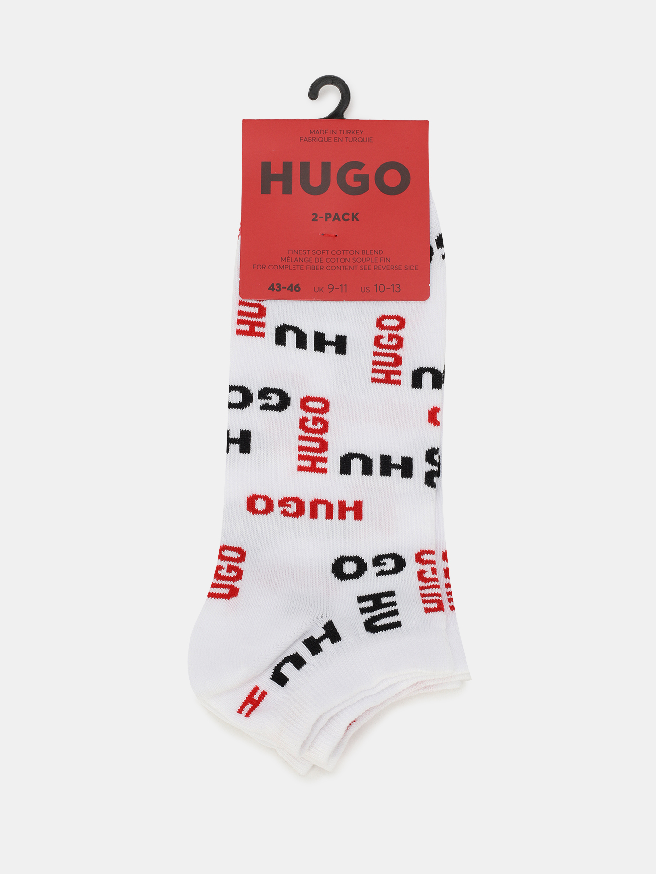 

Носки мужские HUGO 477840 разноцветные 39-42, Разноцветный, 477840