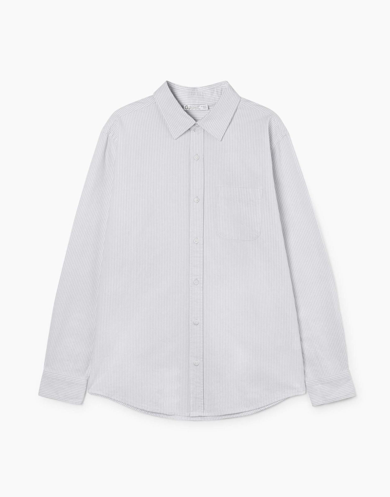 Рубашка для мальчика Gloria Jeans BWT001502 белый/бежевый 10-12л/152