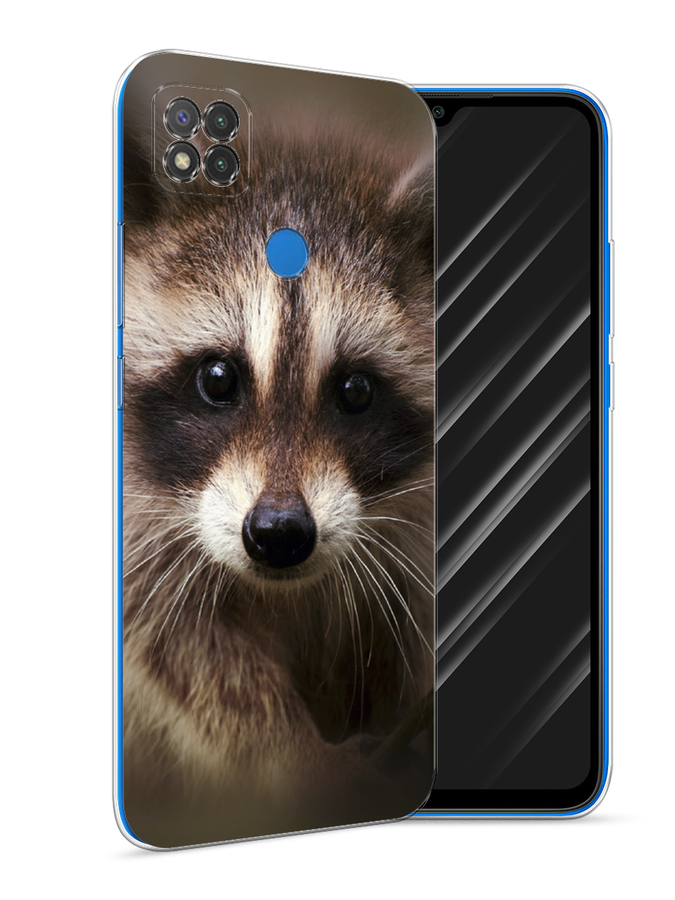 

Чехол Awog на Xiaomi Redmi 9C "Енот", Разноцветный, 39050-1