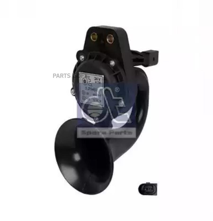 

DT SPARE PARTS 2.25403_сигнал звуковой! 24V 730Hz \Omn Volvo FH/FM 05-12 1шт