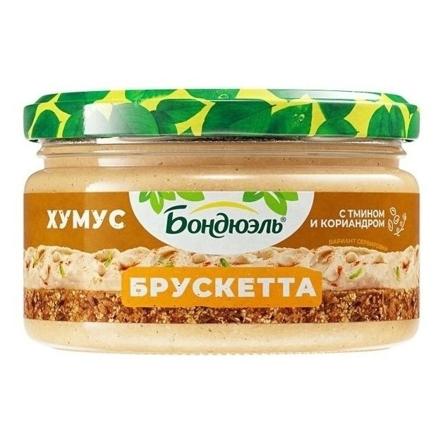 Брускетта Bonduelle Хумус 260 г