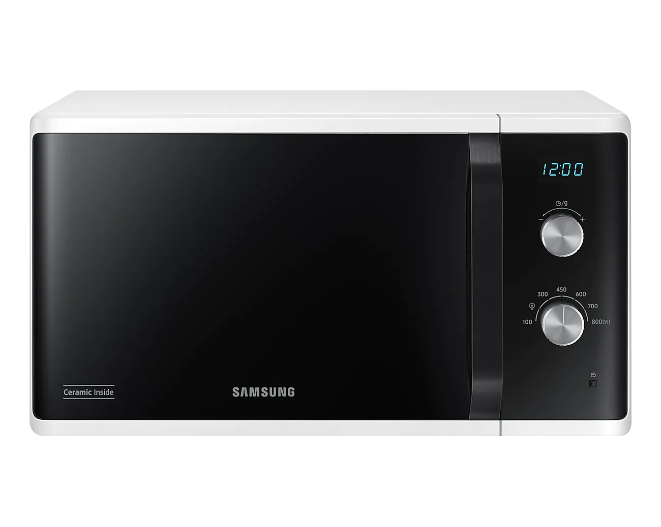 фото Микроволновая печь соло samsung ms23k3614aw белый, черный