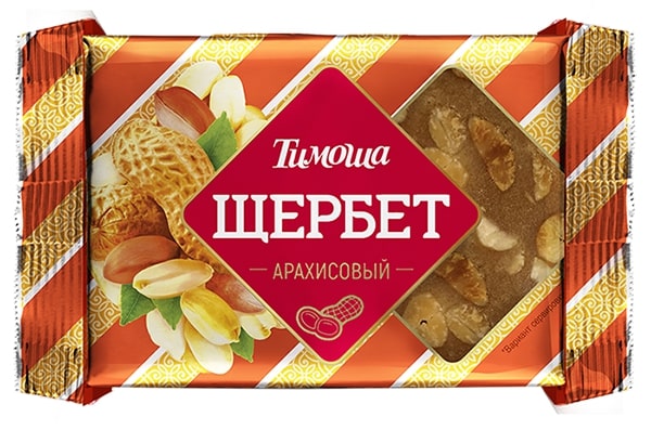 

Щербет Тимоша арахисовый