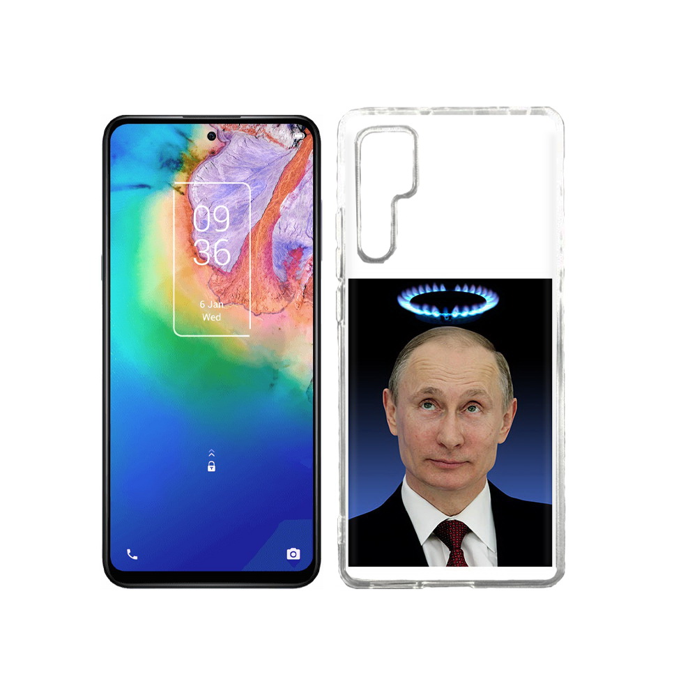 

Чехол MyPads Tocco для TCL 20 Pro святой газ, Прозрачный, Tocco
