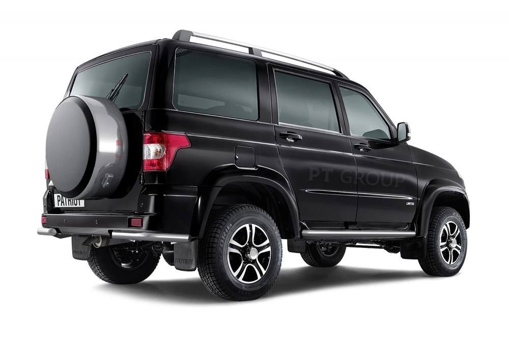 

Защита заднего бампера угловая d=63 мм (НПС) Uaz Patriot 2014-, 05020301