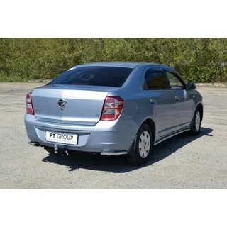 

Защита заднего бампера угловая d=38 мм (НПС) Chevrolet Cobalt 2019-, CHC220101