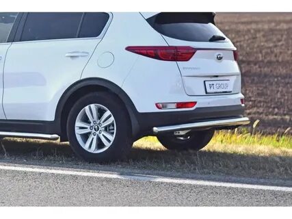 

Защита заднего бампера одинарная d=63 мм (НПС) Kia Sportage 2016-2018, 06040302