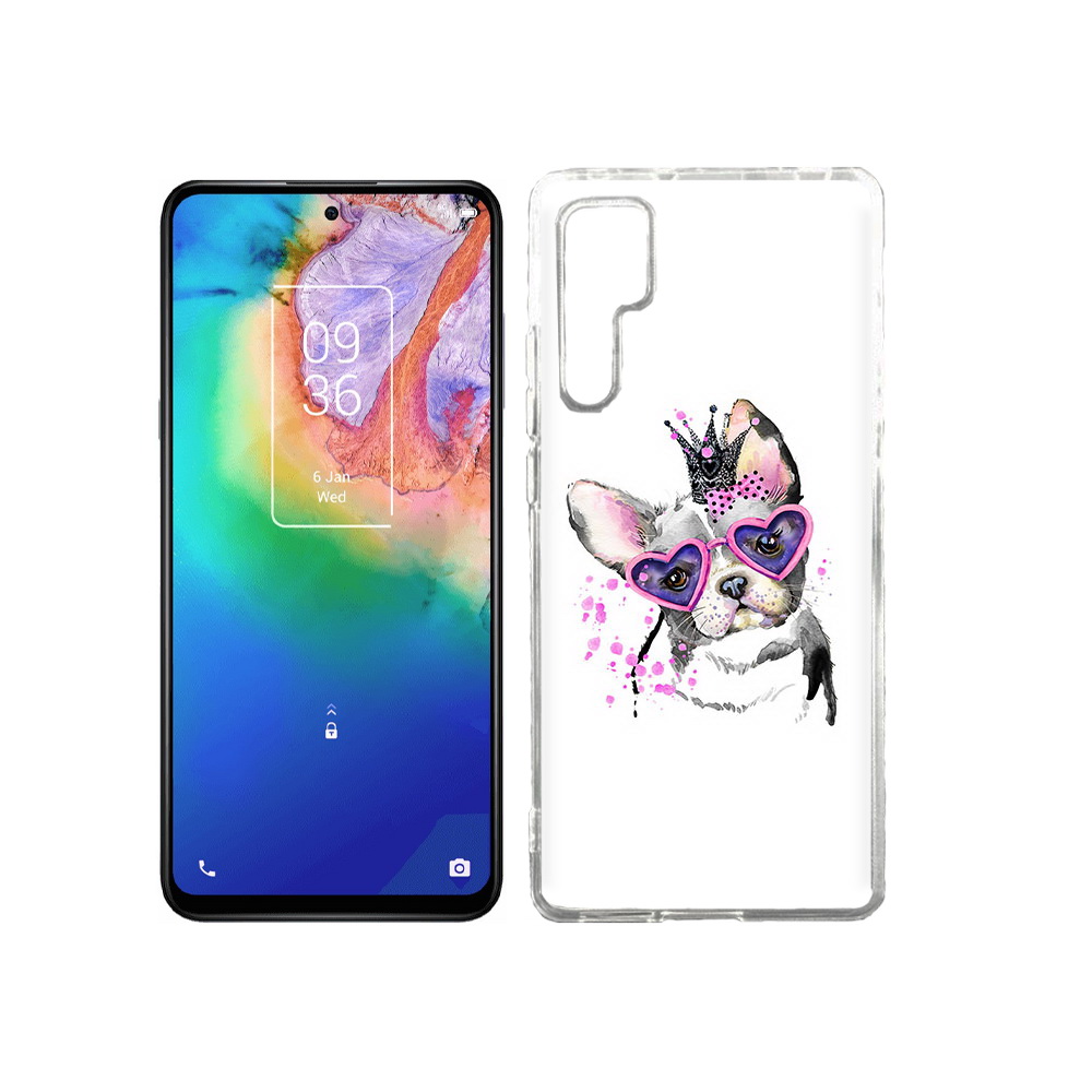

Чехол MyPads Tocco для TCL 20 Pro принцесса, Прозрачный, Tocco