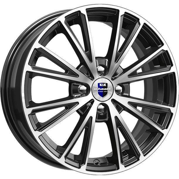 

Колесный диск K&K Меандр (КС888) (DPl) 6xR15 ET46 4*100 D54.1, Черный