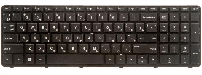 

клавиатура для ноутбука HP Pavilion 15 (708168-251) Гор.Enter