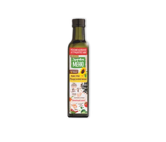 

Подсолнечное масло Dr.Naturi Здоровое меню 0,25 л