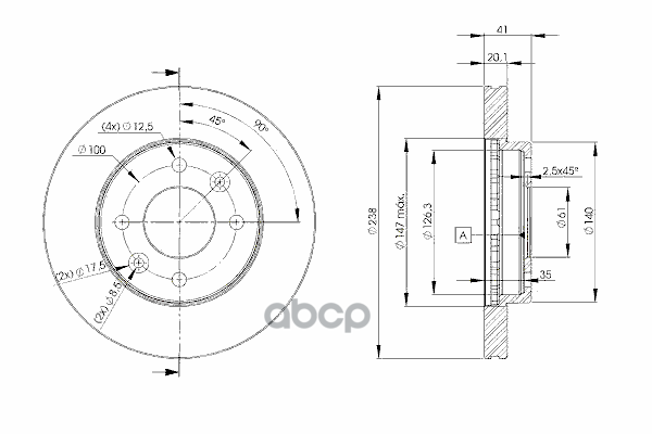 

Диск Тормозной Передний ICER 78BD6572