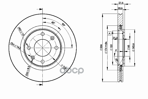 

Диск Тормозной Передний ICER 78BD4697