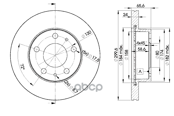 

Диск Тормозной Передний ICER 78BD4682