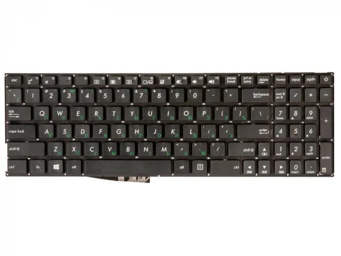 

Клавиатура NoBrand для ноутбука Asus Black