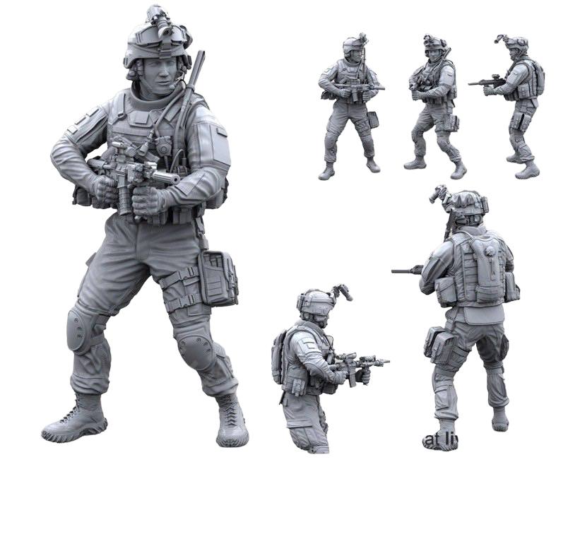

LRM35003 Современный солдат армии США масштаб 1/35