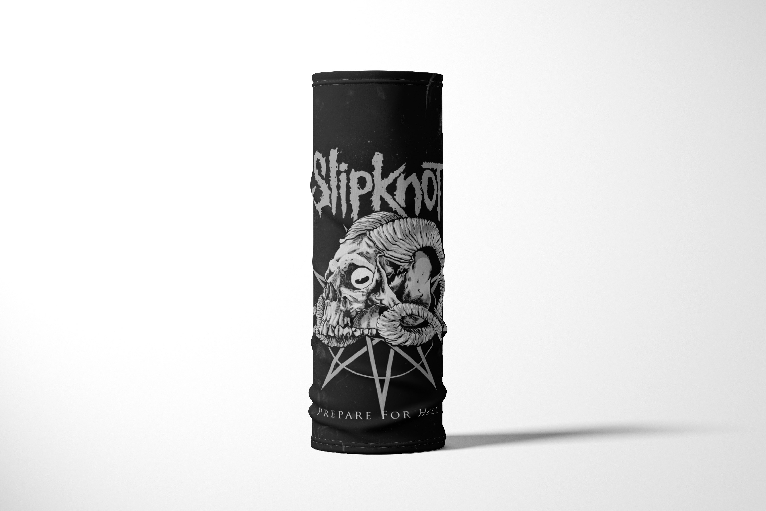 

Бандана / Бафф / Снуд-трансформер / Рок / Slipknot, Черный;серый, BBuffVM_VM1871465