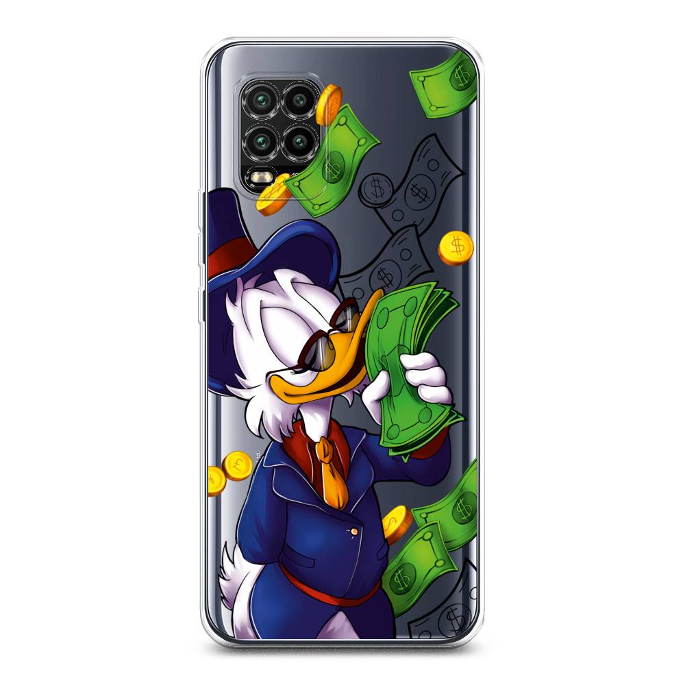 

Чехол на Xiaomi Mi 10 Lite "Scrooge McDuck with Money", Синий;зеленый;белый, 38550-6