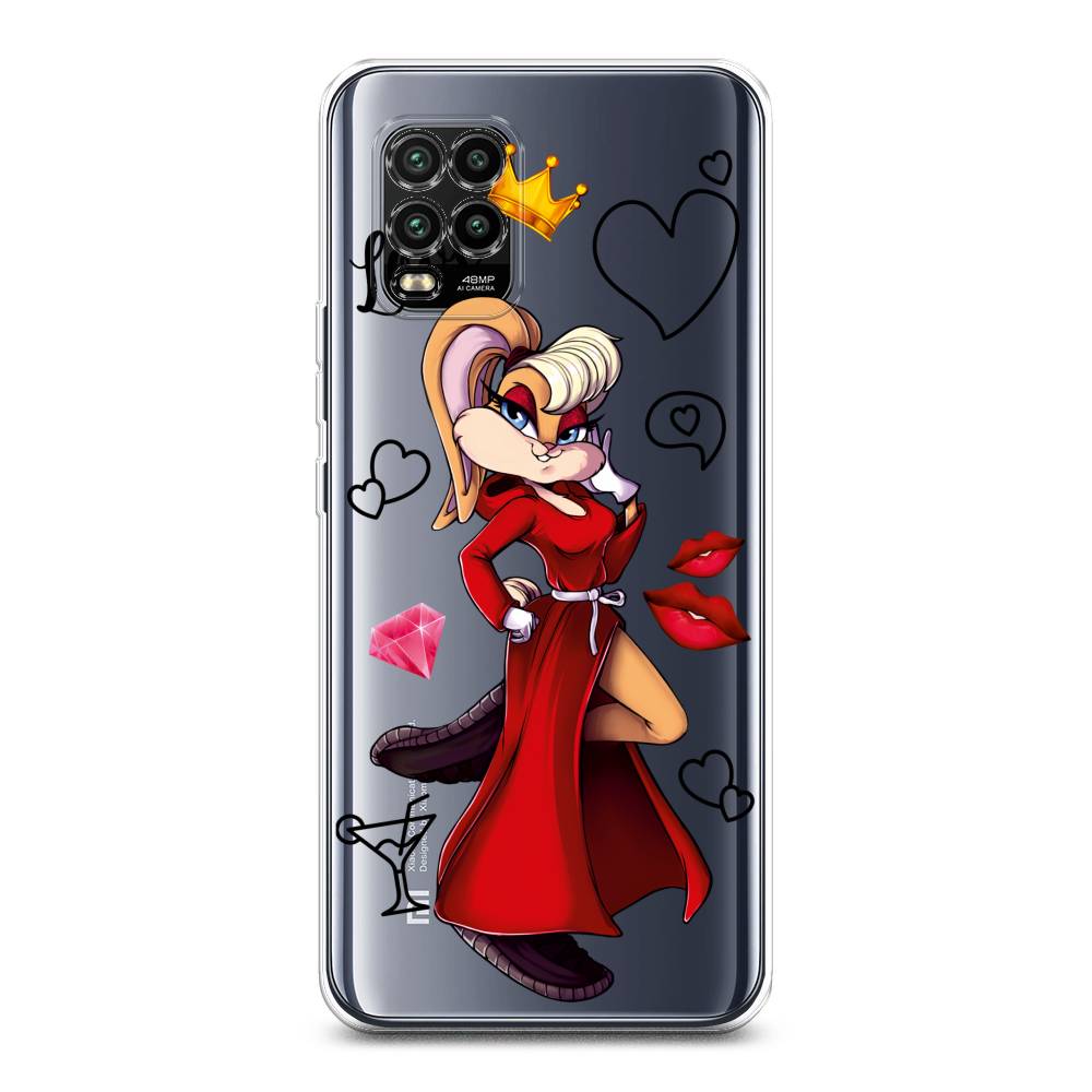 

Чехол на Xiaomi Mi 10 Lite "Rich Lola Bunny", Красный;бежевый;оранжевый, 38550-6