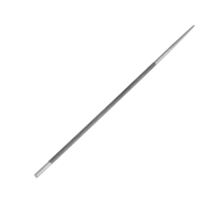 Напильник ТУНДРА, для заточки цепей с шагом 0.325, круглый, сталь У10, 4.8 мм, №3, 200 мм