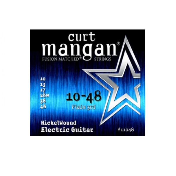 фото Curt mangan electric nickel wound 10-48 струны для электрогитары