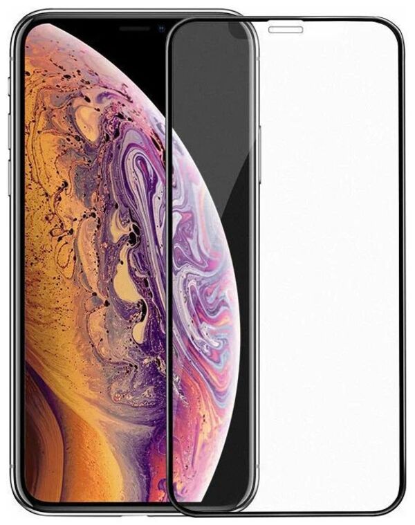 

Защитное стекло BoraSCO Full Glue iPhone Xs Max черная рамка
