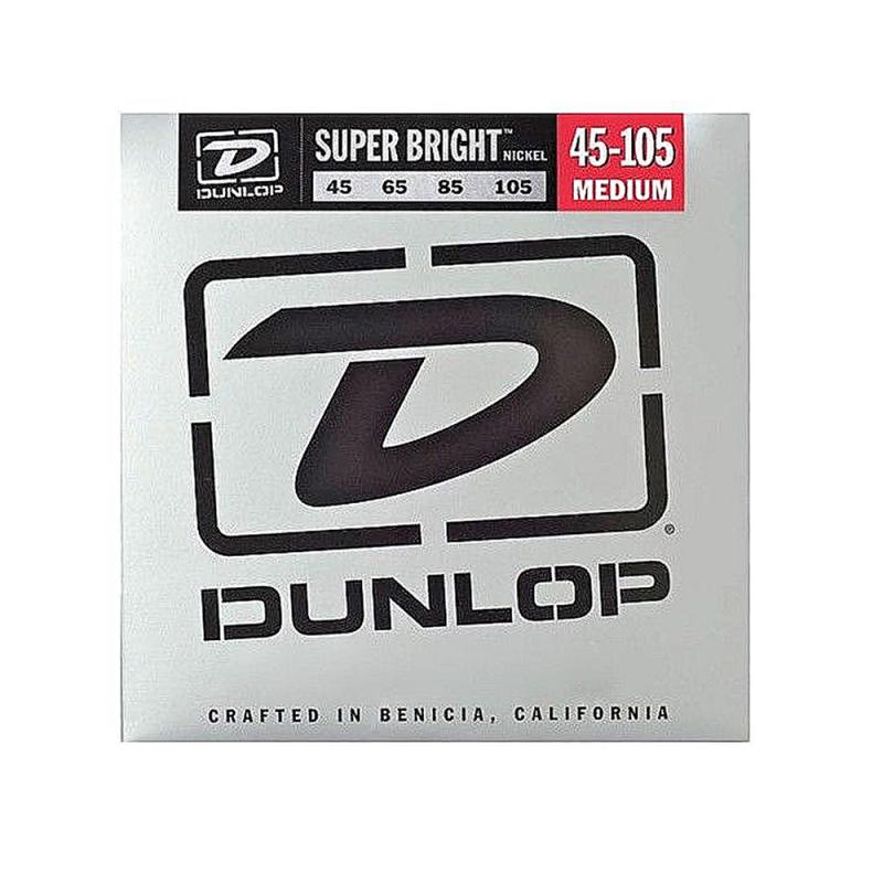 

Dunlop Dbsbn Super Bright Nickel Wound Bass 45-105 струны для бас-гитары