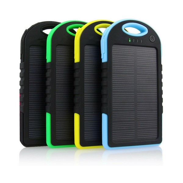

Solar Power Bank 5000 mAh - аккумулятор на солнечной батарее