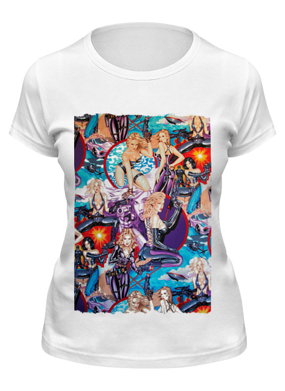 

Футболка женская Printio New gunner girls белая 2XL, Белый, New gunner girls