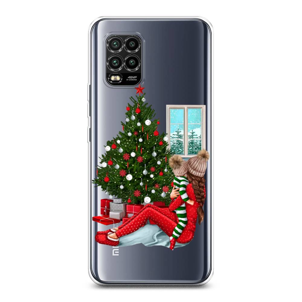 

Чехол на Xiaomi Mi 10 Lite "Новый год с мамой", Красный;зеленый;голубой, 38550-6