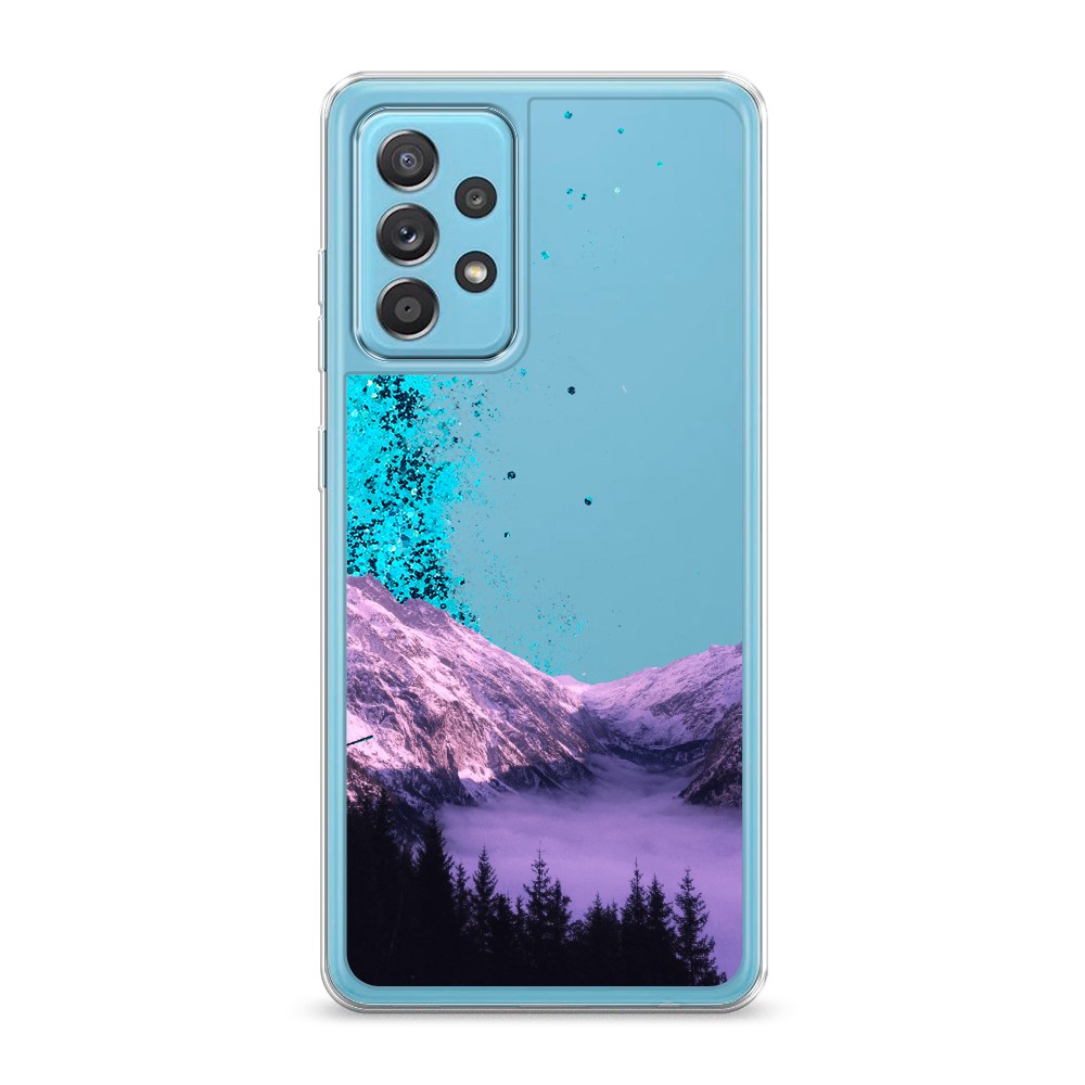 

Жидкий чехол с блестками "Горный туман" на Samsung Galaxy A52, 2102493-1