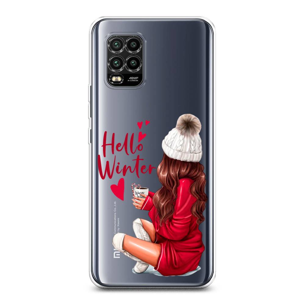 

Чехол на Xiaomi Mi 10 Lite "Hello winter", Красный;белый;коричневый, 38550-5