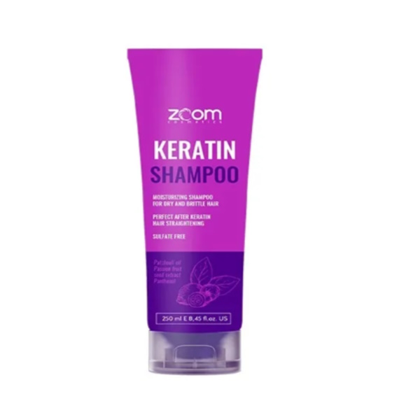 Шампунь ZOOM Keratin Shampoo бессульфатный, 250 мл