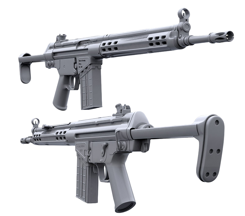 

LRE35297 Набор винтовок Хеклер Кох G3A3 and G3A4